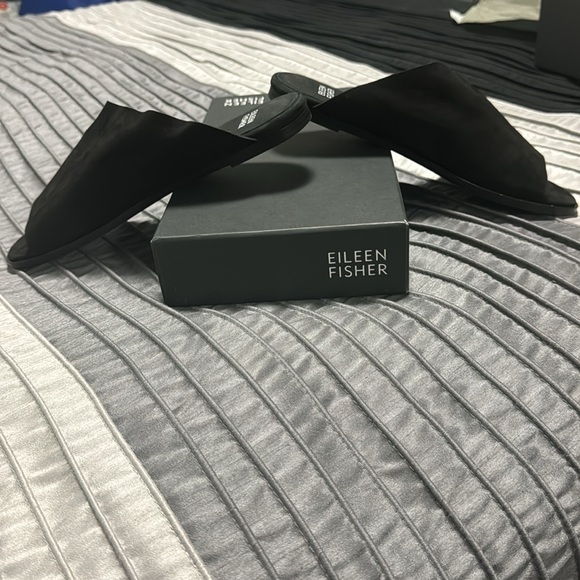 Sold!
Eileen Fisher Black sandals. 
New. - Picture 5 of 5